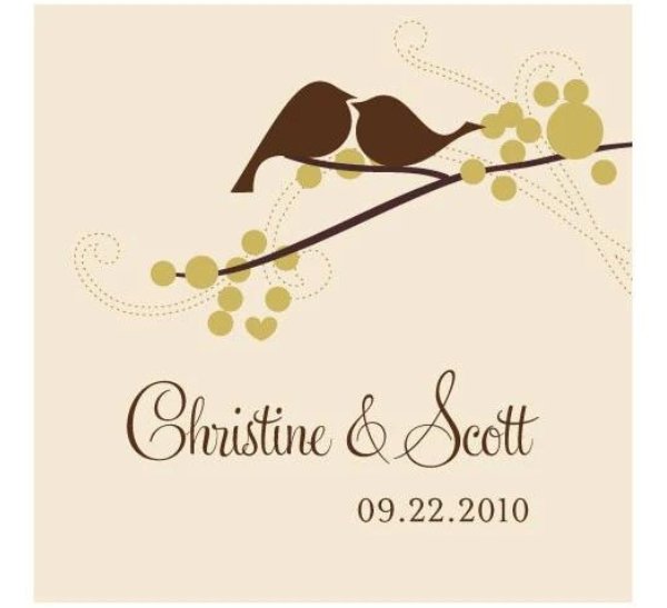 17 Cute and Creative Wedding Favor Tags - Forever Wedding Favors