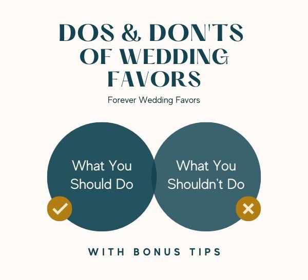 Mistakes to Avoid: Wedding Favor Do's and Don'ts - Forever Wedding Favors