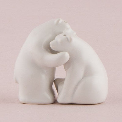 Bear Hug Salt & Pepper Shakers - Forever Wedding Favors