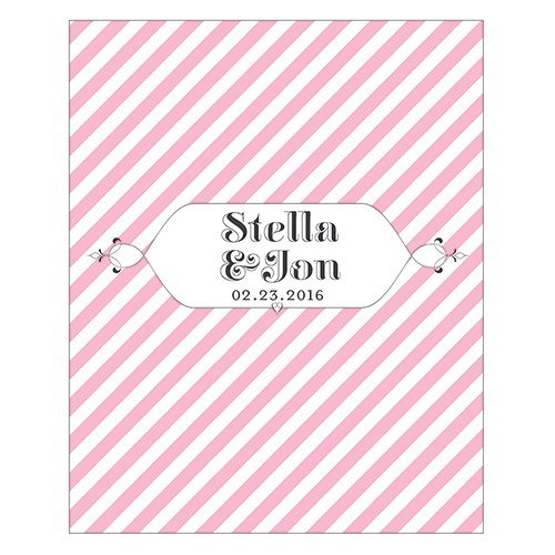 Candy Stripe Lip Balm Favor - Forever Wedding Favors