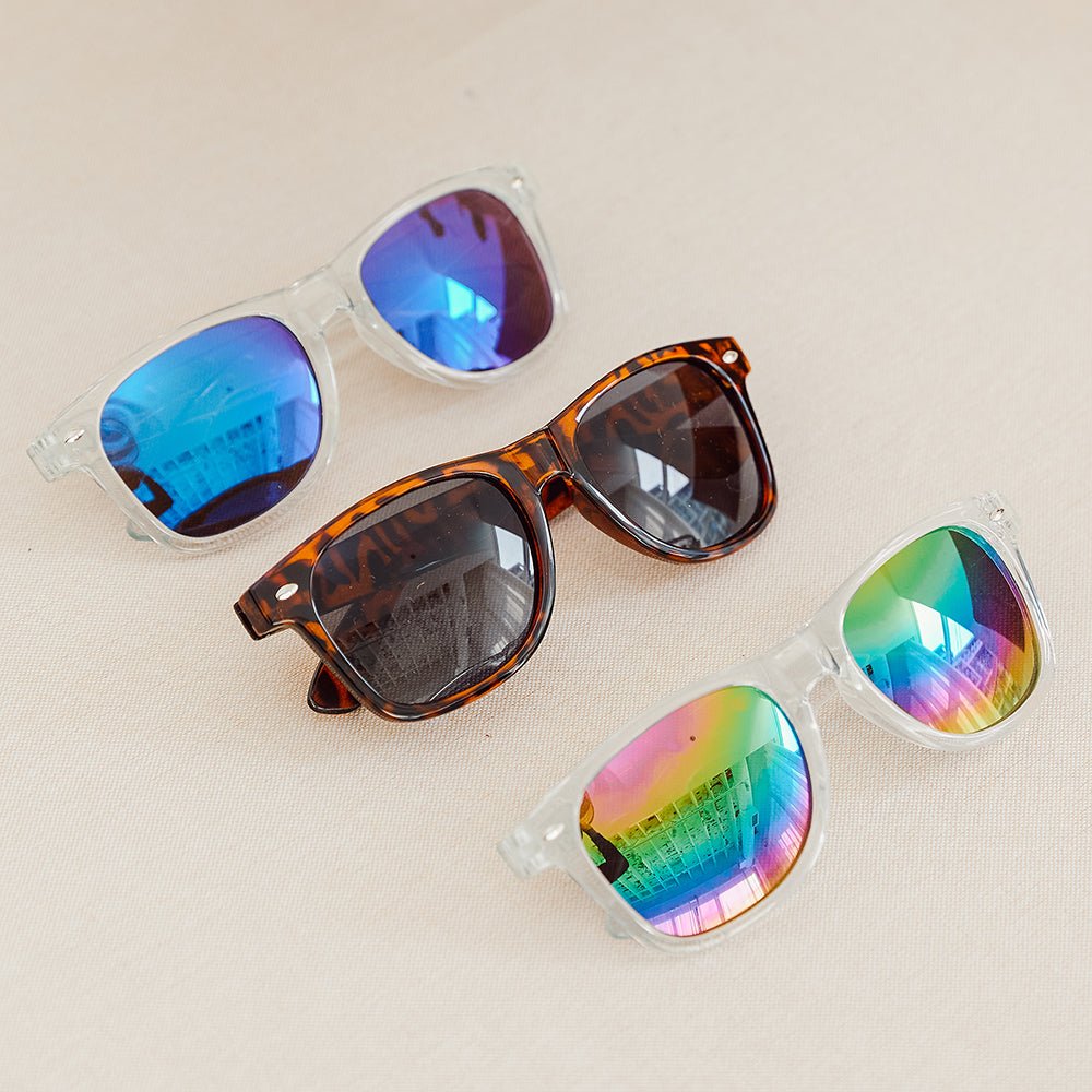 Fun In The Sun Personalized Sunglass Favors Forever Wedding Favors