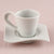 Modern White Cup And Saucer Favor Set - Forever Wedding Favors