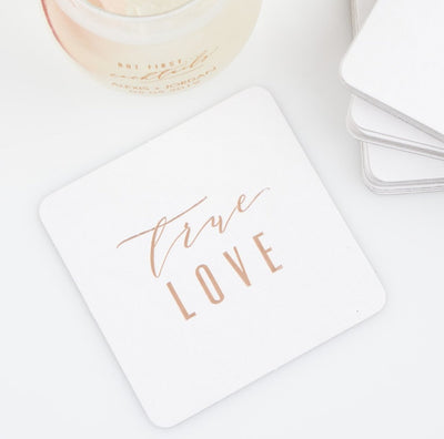 Personalized Wedding Coasters - Forever Wedding Favors