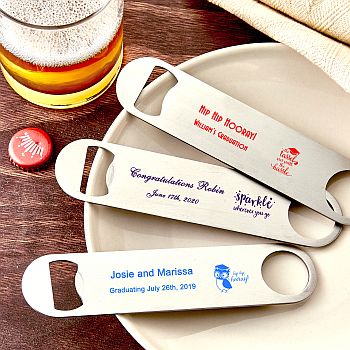 Personalised bottle sales opener wedding favour