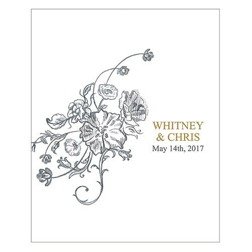 Vintage Floral Lip Balm - Forever Wedding Favors