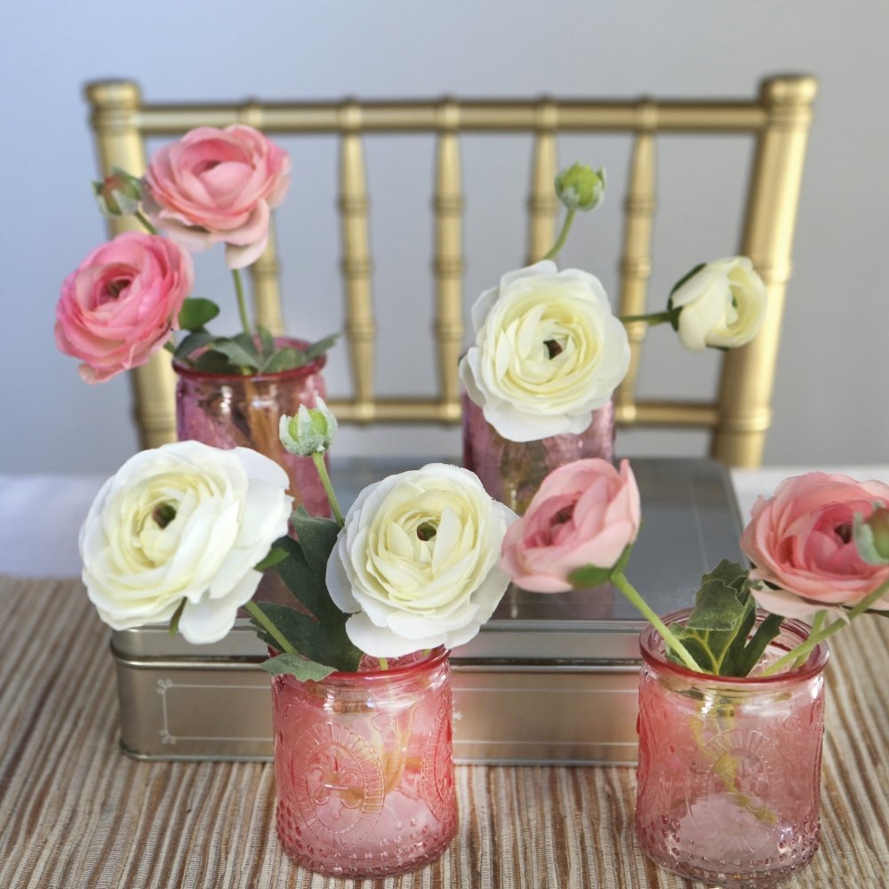 Vintage Pink Glass - Forever Wedding Favors