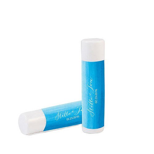 Watercolor Lip Balm - Forever Wedding Favors