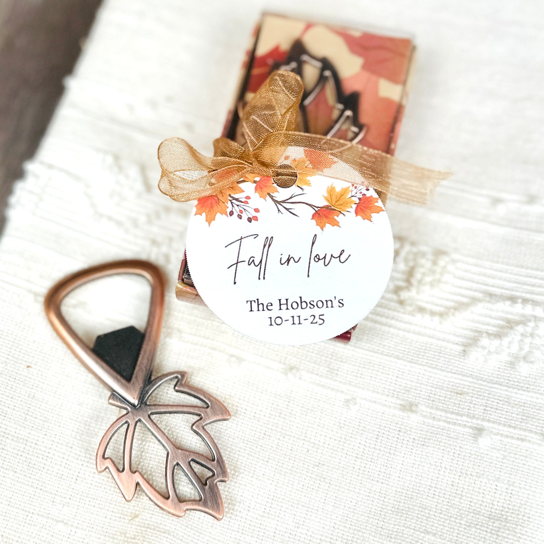 21 Fall Wedding Favors Your Guests Will Fall in Love With - Forever Wedding Favors