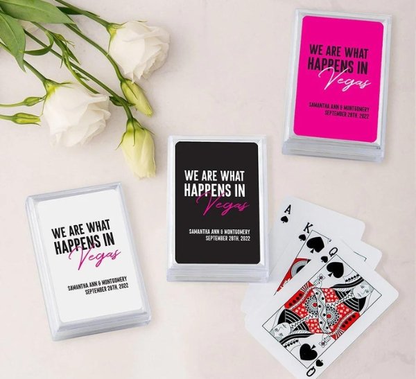 27 Fun and Creative Las Vegas-Inspired Wedding Favors for Your Big Day - Forever Wedding Favors