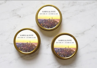New York City Candle Favor