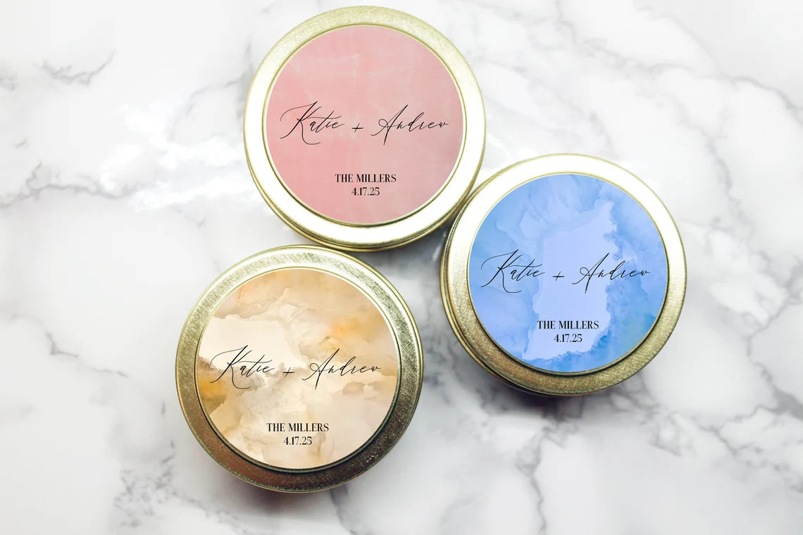 Blush Candle Favor