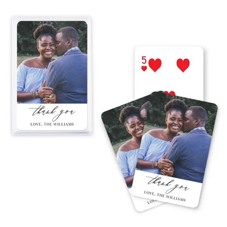 Scripted Beginnings Playing Cards