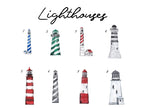 Cape Cod Lighthouse Candle Favor