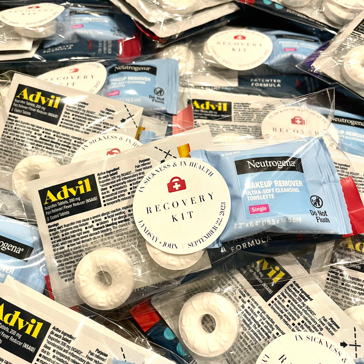 Recover & Revive Label