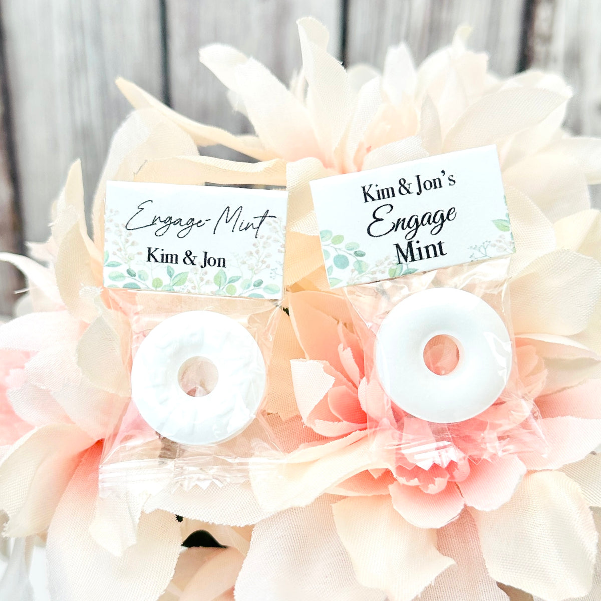 Our Engage-Mint Favors
