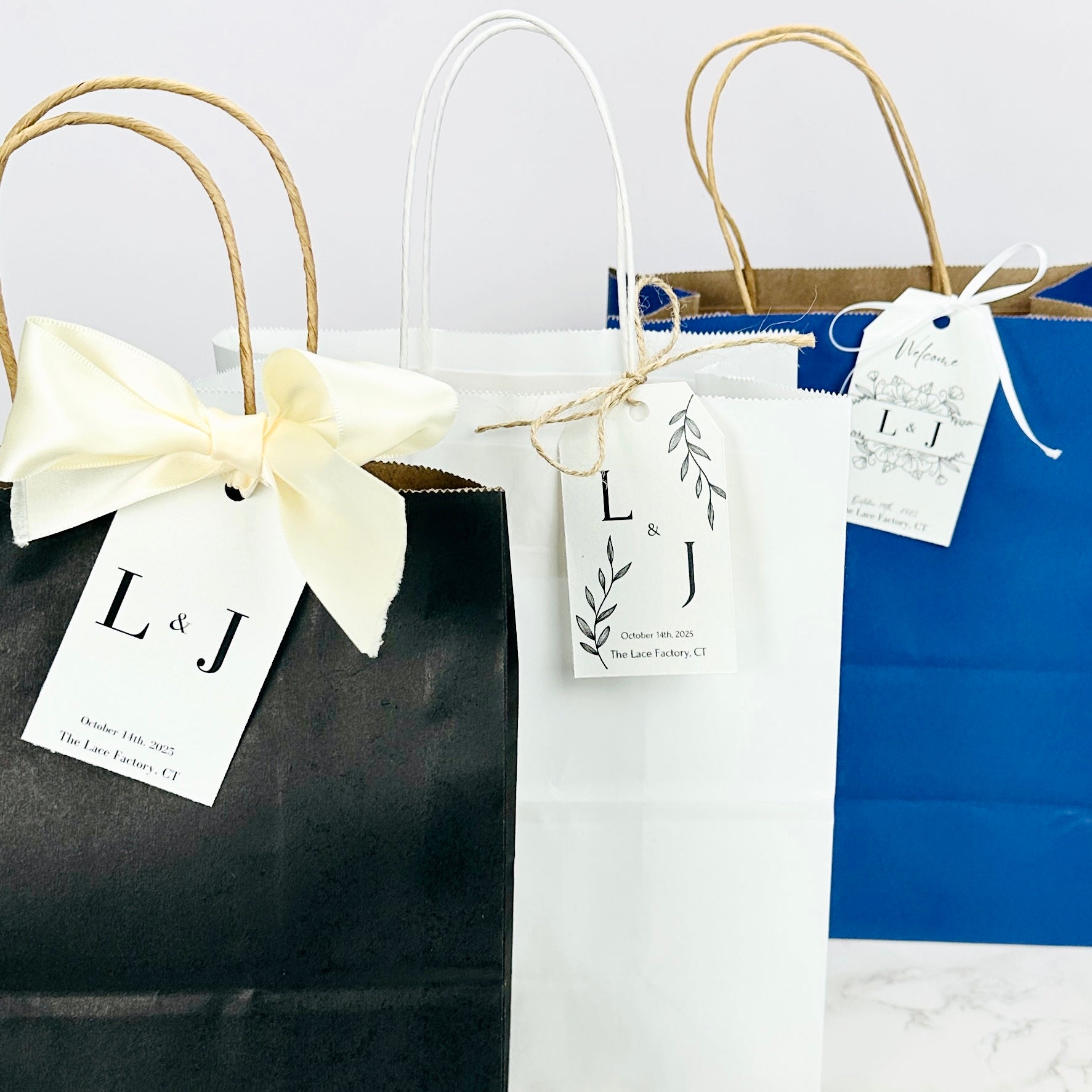 personalized wedding welcome bags