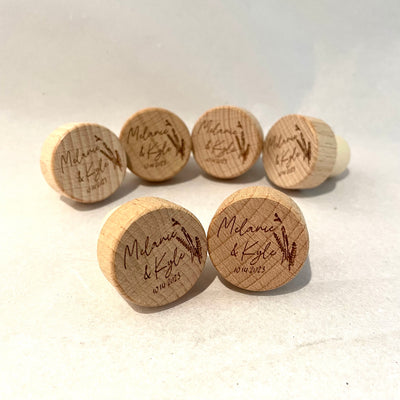 Simply Elegant Wine Cork Favor