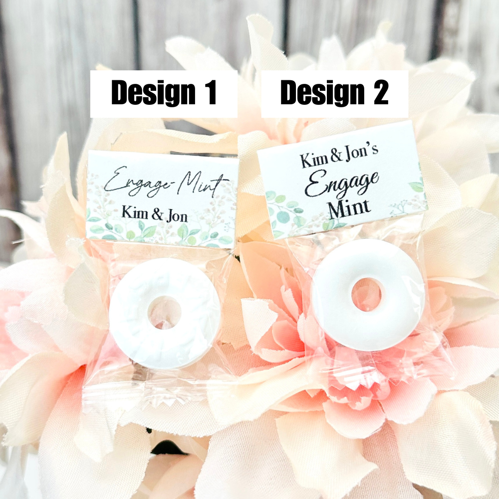 Our Engage-Mint Favors