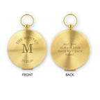 Gold Compass Wedding Favor (Set of 6)