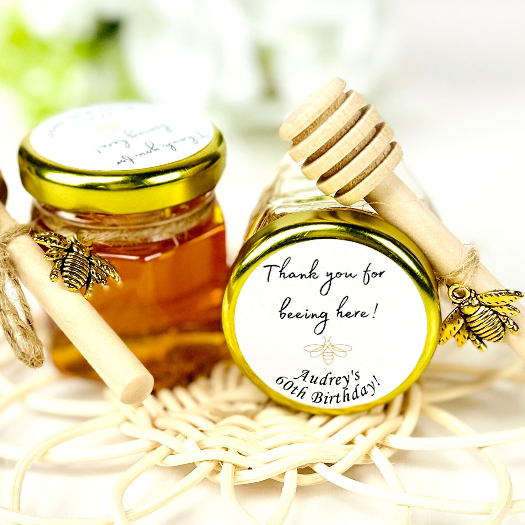 Birthday Buzz Honey Jar Favor