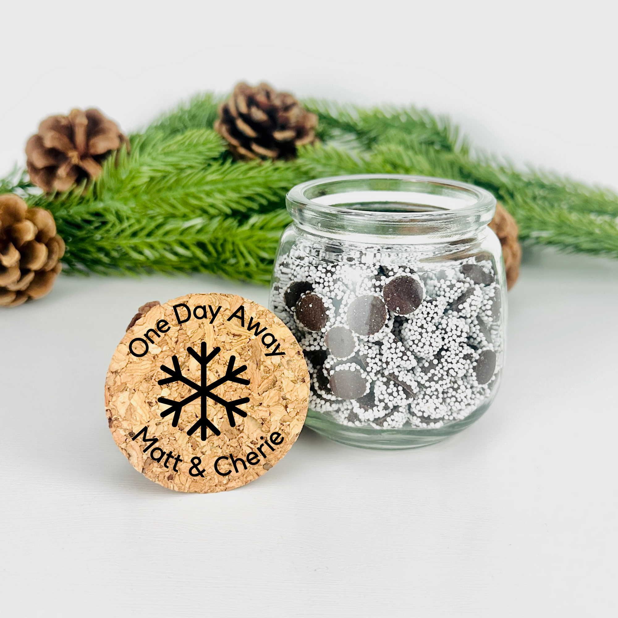 Snowflake Bliss Rehearsal Mini Mason Jar