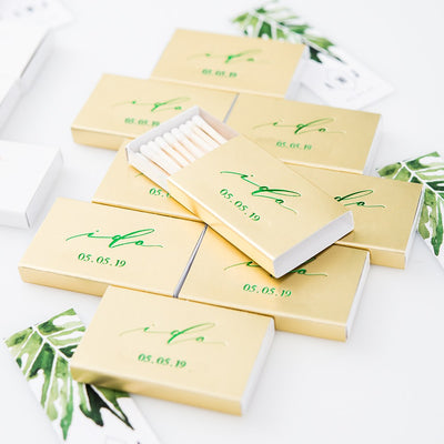 Personalized Matchbox - Forever Wedding Favors