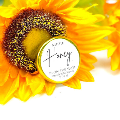 A Little Honey On The Way Label - Forever Wedding Favors