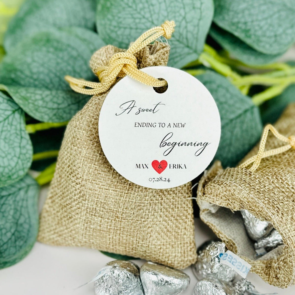 A New Beginning Tag - Forever Wedding Favors