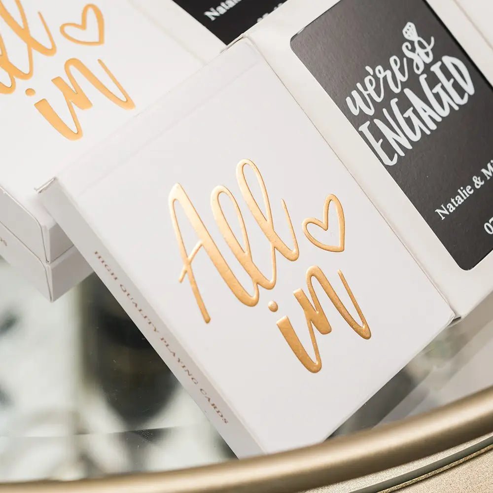 15 Best Personalized Playing Card Wedding Favors (from $1.31