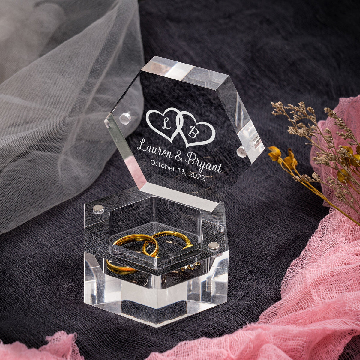Anniversary Ring Box - Forever Wedding Favors