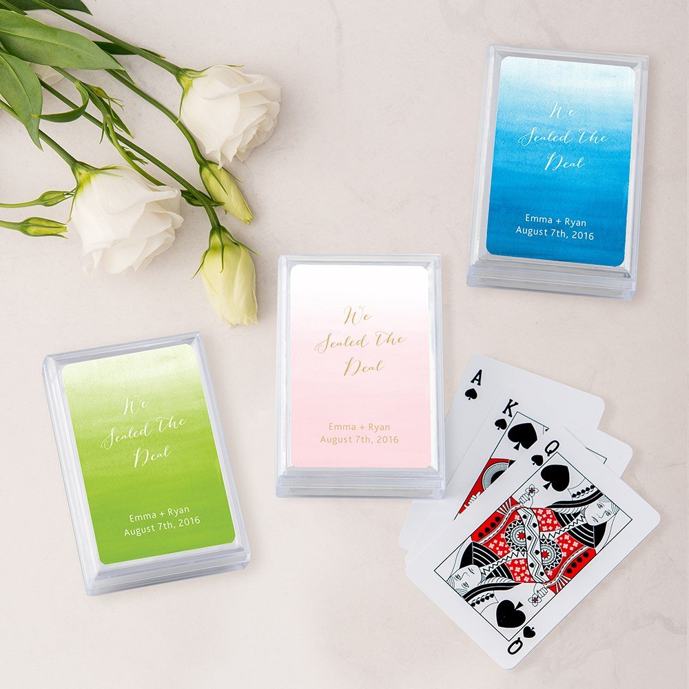 15 Best Personalized Playing Card Wedding Favors (from $1.31) - Forever Wedding  Favors