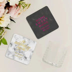 Baby Shower Marble Paper Coasters (Pack of 50) - Forever Wedding Favors