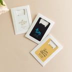 Baby Shower Metal Credit Card Bottle Opener - Forever Wedding Favors