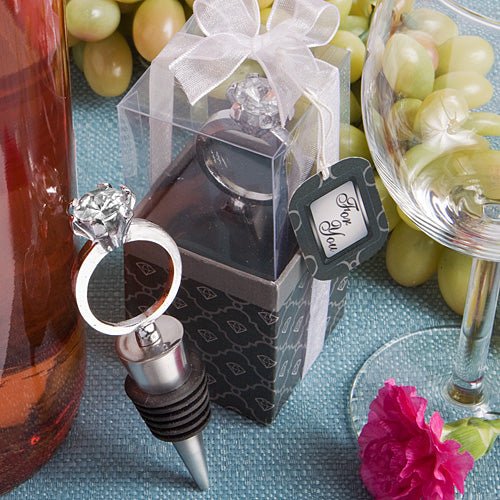 Bling Bling Bottle Stopper - Forever Wedding Favors