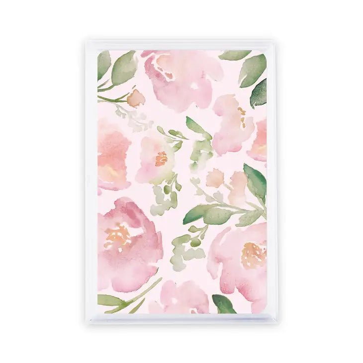 Blush Floral Garden Playing Cards - Forever Wedding Favors