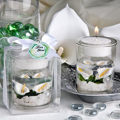 Calla Lily Candle Favor - Forever Wedding Favors