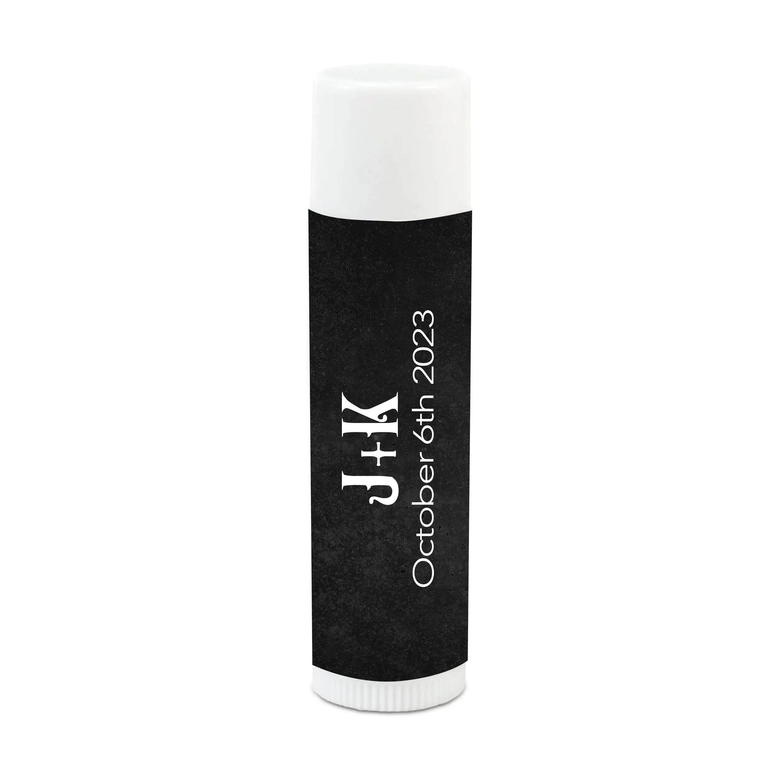 Chalkboard Personalized Lip Balm - Forever Wedding Favors