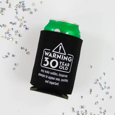 Cheers & Beers to 30 Years Can Coolers - Forever Wedding Favors