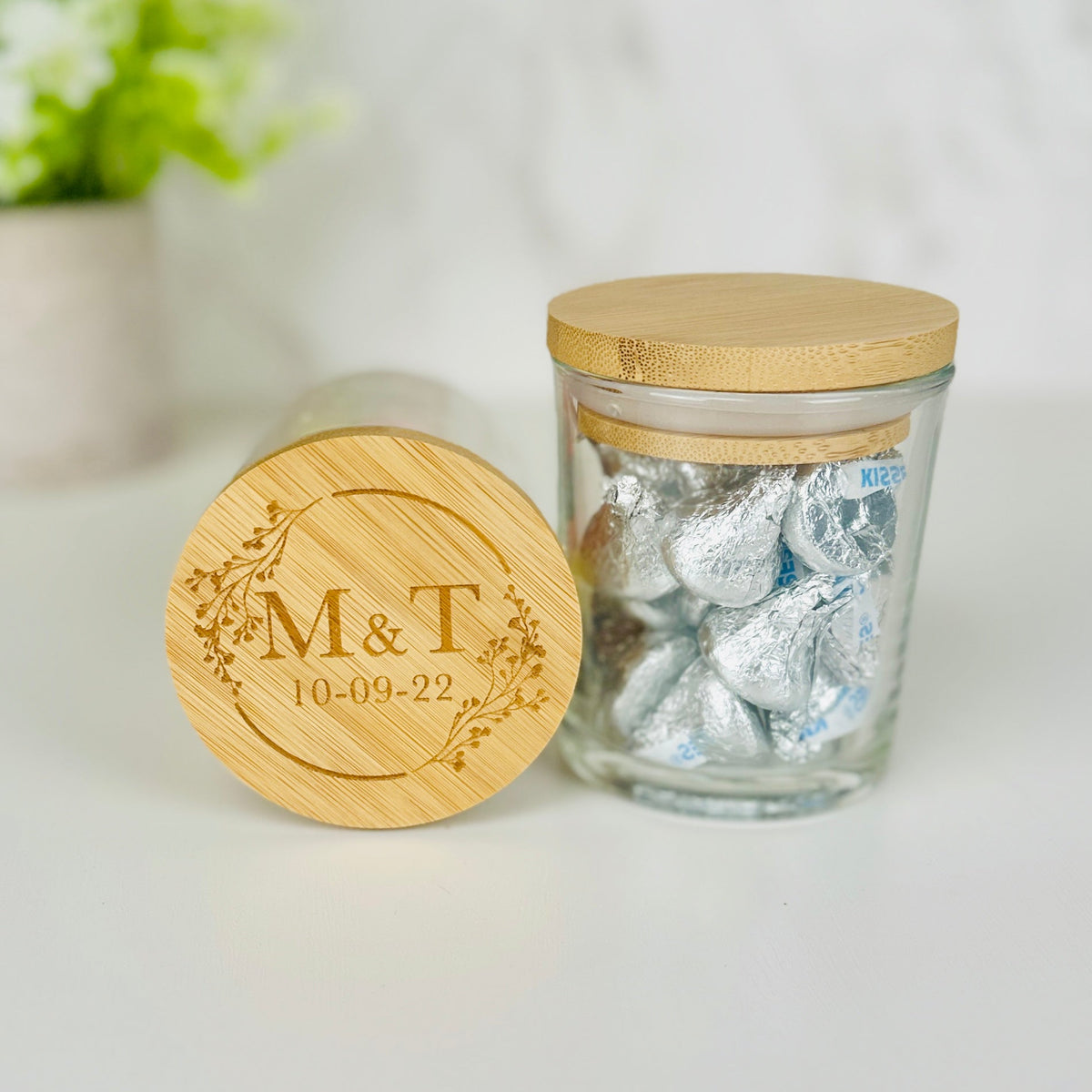 Classy In Glass Mason Jar - Forever Wedding Favors