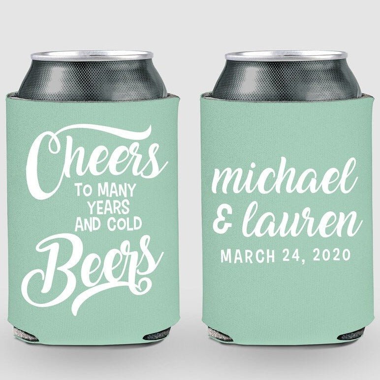 Wedding koozie hotsell