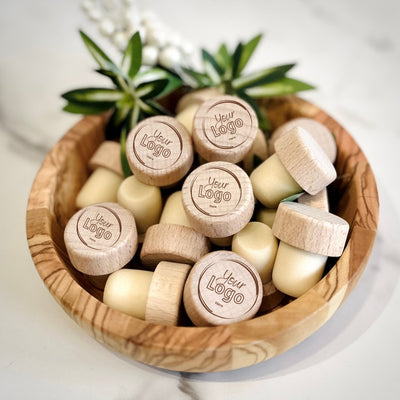 Custom Logo Cork - Forever Wedding Favors