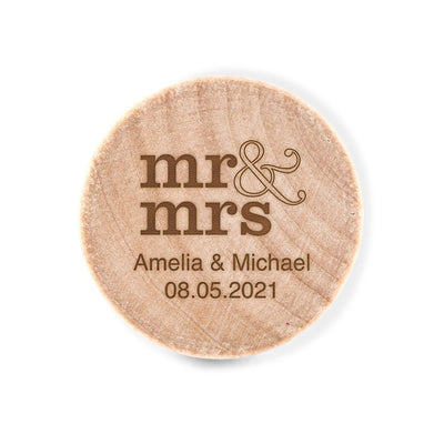 Design Your Own Cork Bottle Stopper - Forever Wedding Favors