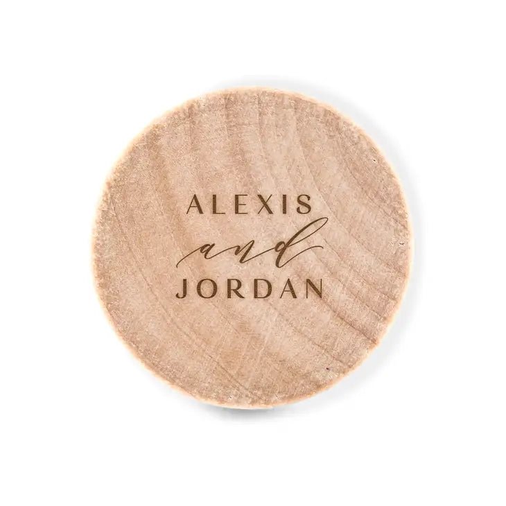 Design Your Own Cork Bottle Stopper - Forever Wedding Favors