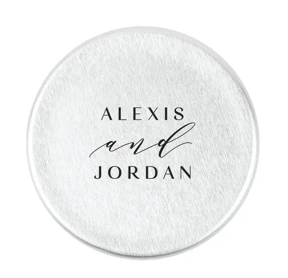 Design Your Own Metal Bottle Stopper - Forever Wedding Favors