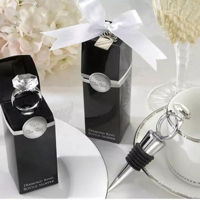 Diamond Ring Bottle Stopper - Forever Wedding Favors