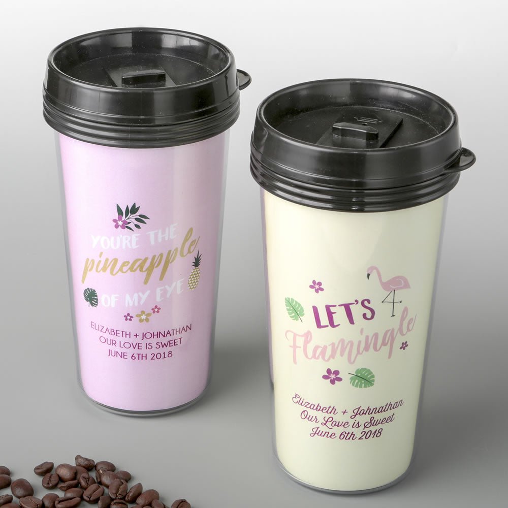 Double Wall Insulated Coffee Cup - Forever Wedding Favors