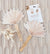 Dried Palm Paddle Fan - Forever Wedding Favors