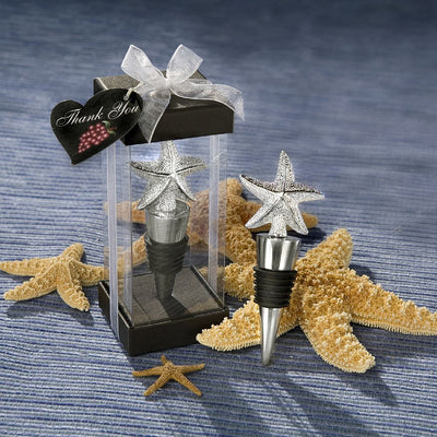 Elegant Starfish Bottle Stopper - Forever Wedding Favors