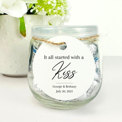 Engagement To Eternity Mini Mason Jar - Forever Wedding Favors