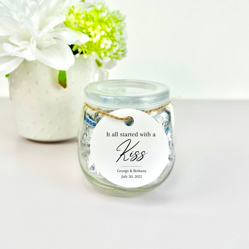 Engagement To Eternity Mini Mason Jar - Forever Wedding Favors